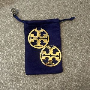 Tory Burch hoop earrings